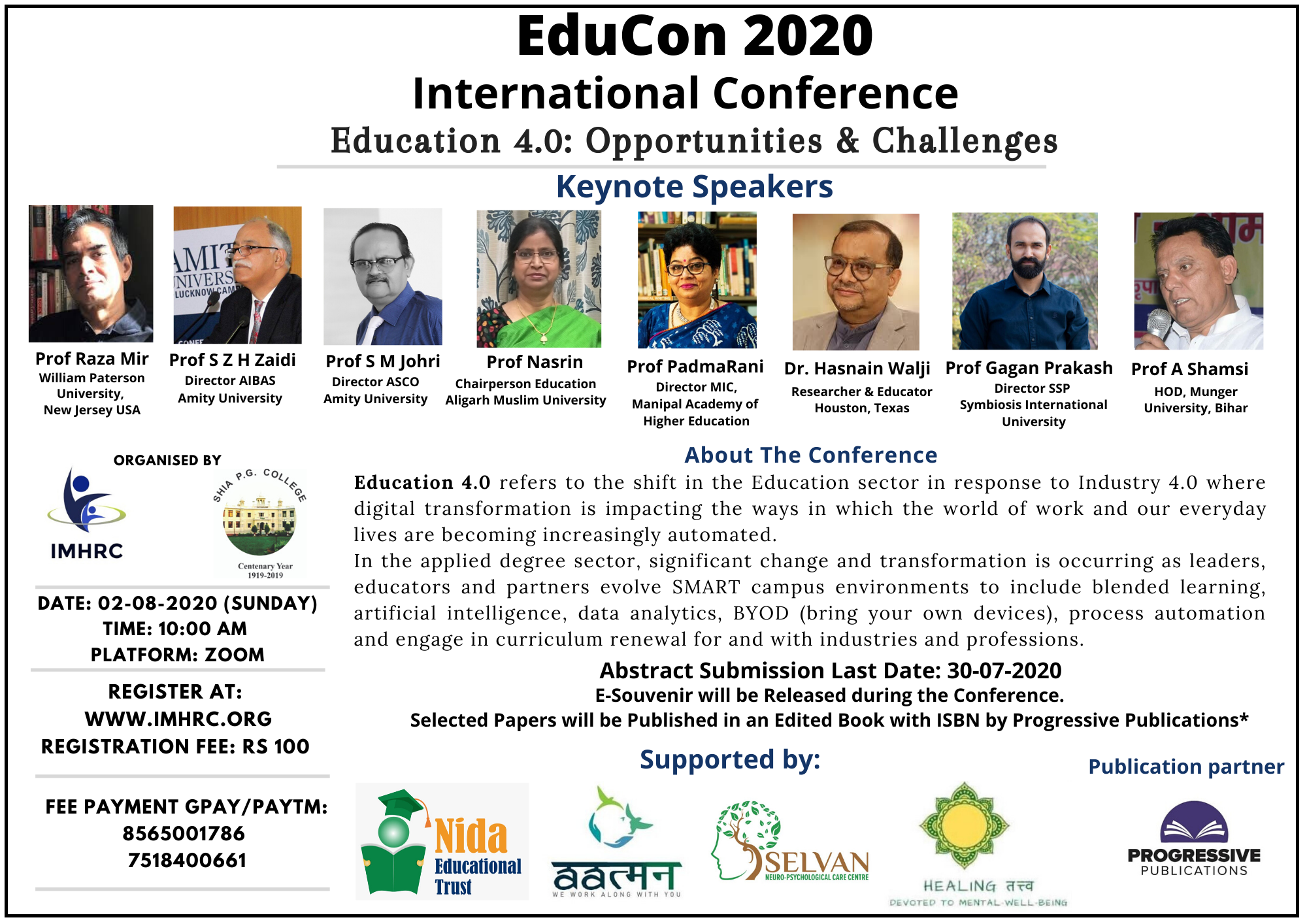 EduCon 2020 International Conference Poster 1